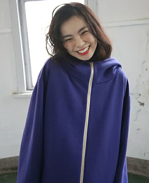 hatra ハトラ HOODY[PURPLE]