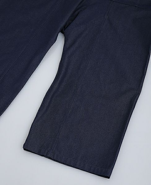 hatra×Palm maison.ハトラ×パームメゾン.限定復刻 ・巻デニム ワイド [NAVY]_