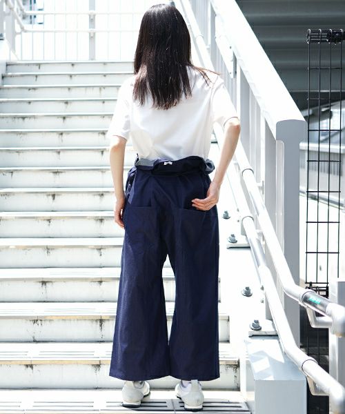 hatra メッシュパンツ hatra ハトラ PANTS[BLUE]_