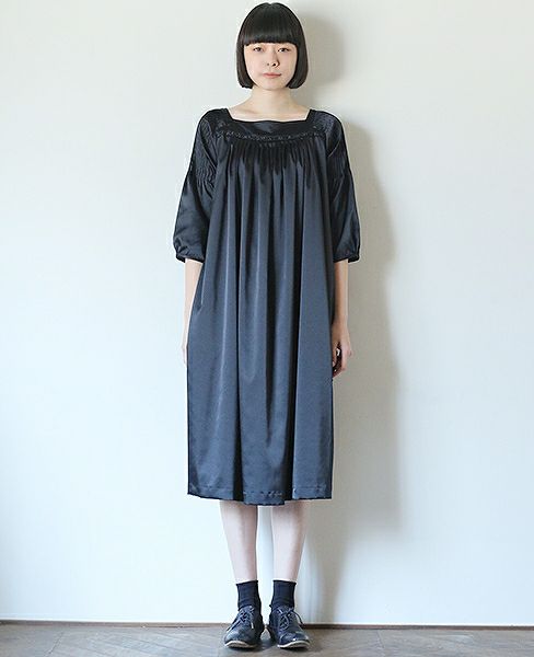 YAB-YUM.PINTUCK SLEEVE OP [171301 BLK]