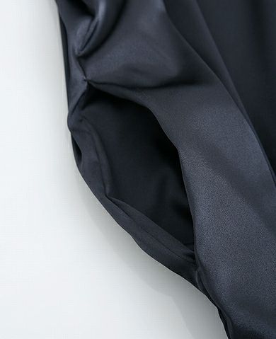 YAB-YUM.PINTUCK SLEEVE OP [171301 BLK]