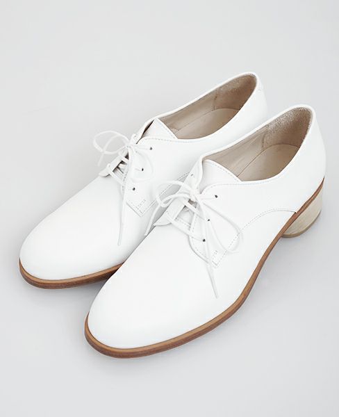 _Fot wood lace up shoes [0205s・white]