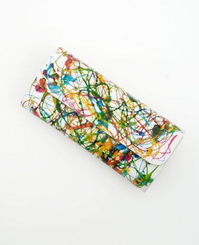 macromauro マクロマウロ.high paint wallet long