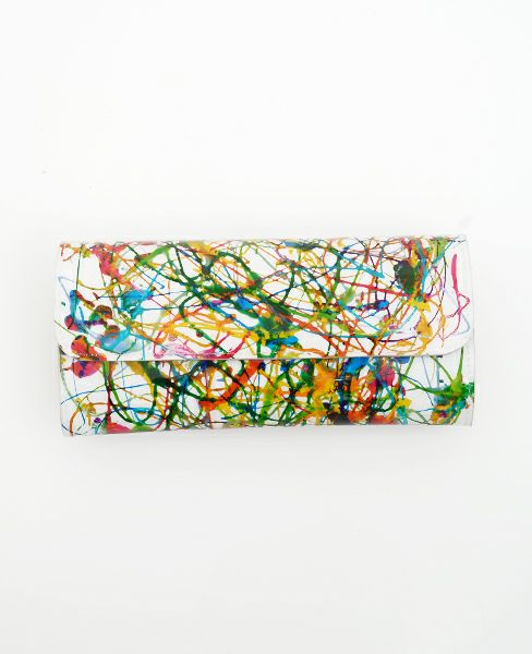 macromauro マクロマウロ.high paint wallet long