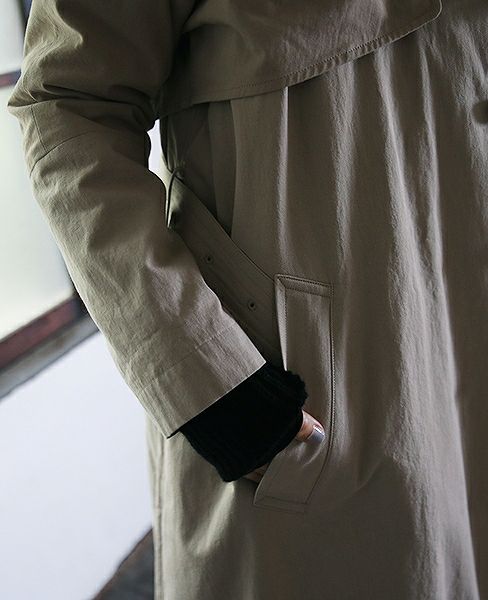 suzuki takayuki.スズキタカユキ.trench coat[A182-08]