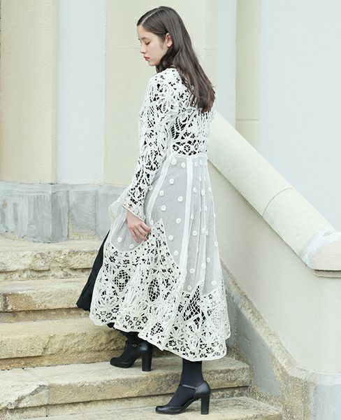 YUKI FUJISAWA.White Works Dress[0524]