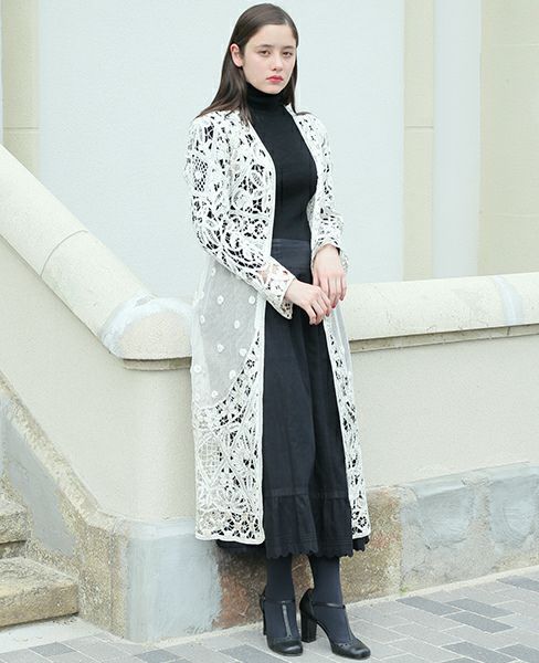 YUKI FUJISAWA White Works Dress[0524]