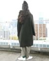 hatra ハトラ.TOGGLE COAT[MOSS]_