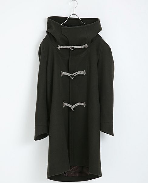 hatra ハトラ.TOGGLE COAT[MOSS]_