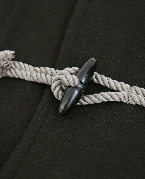 hatra ハトラ.TOGGLE COAT[MOSS]_