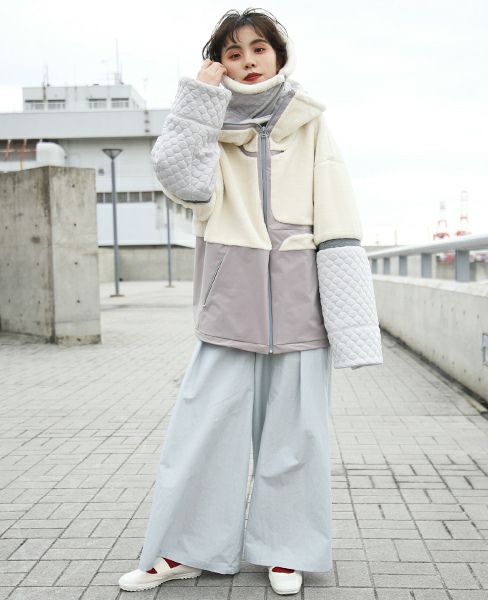 hatra ハトラ.HOODY[GREY]_