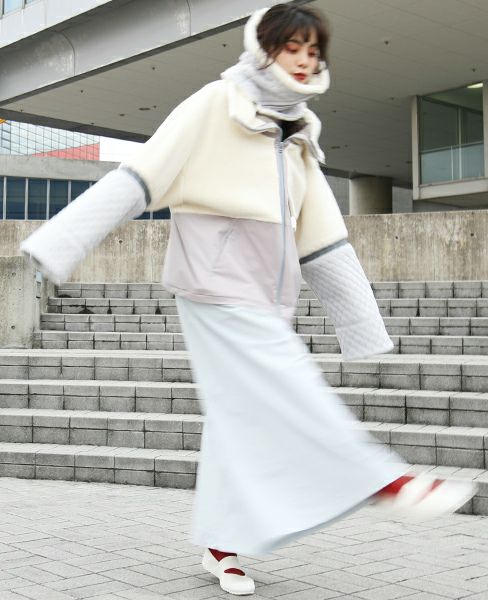 hatra ハトラ.HOODY[GREY]_