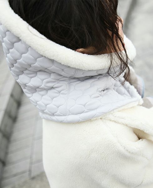 hatra ハトラ.HOODY[GREY]_