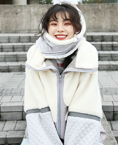 hatra ハトラ.HOODY[GREY]_