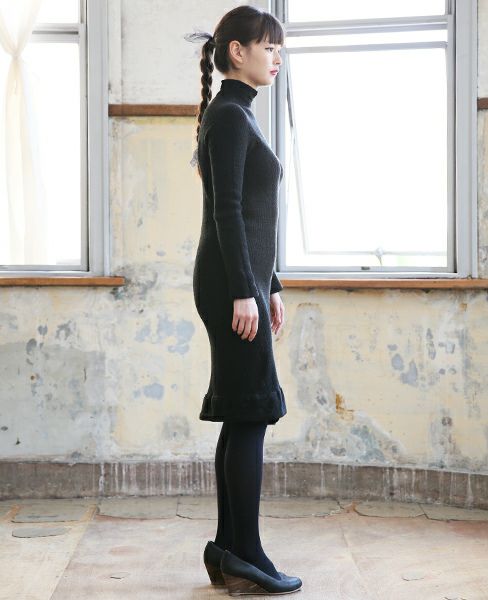 malamute.Long bonnie knit  (mlm17AW-BK02)