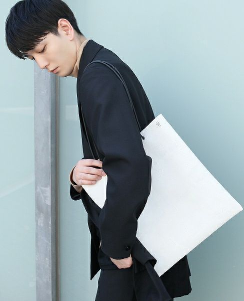 KAGARI YUSUKE.トートバッグ[w17-01-wh]