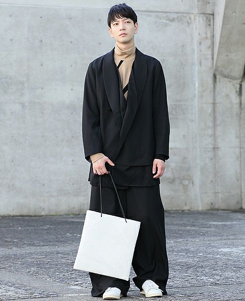 KAGARI YUSUKE.トートバッグ[w17-01-wh]