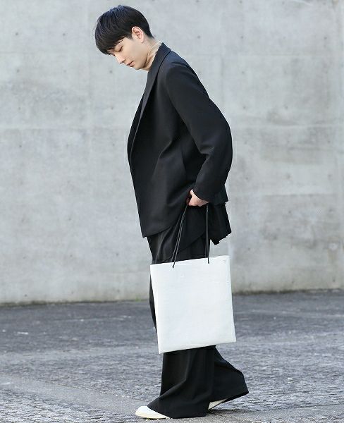 KAGARI YUSUKE.トートバッグ[w17-01-wh]