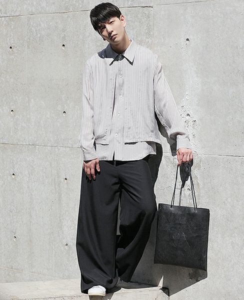 KAGARI YUSUKE.トートバッグ[w17-01-bk]