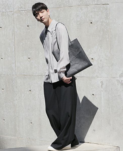 KAGARI YUSUKE.トートバッグ[w17-01-bk]