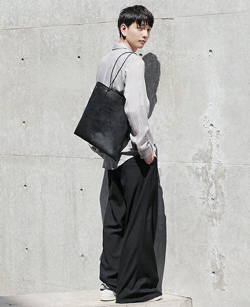 KAGARI YUSUKE.トートバッグ[w17-01-bk]