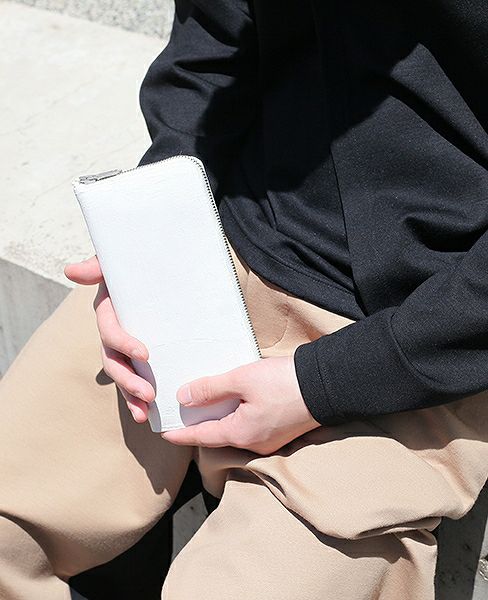 KAGARI YUSUKE.ジップウォレット[mw-09-wh]