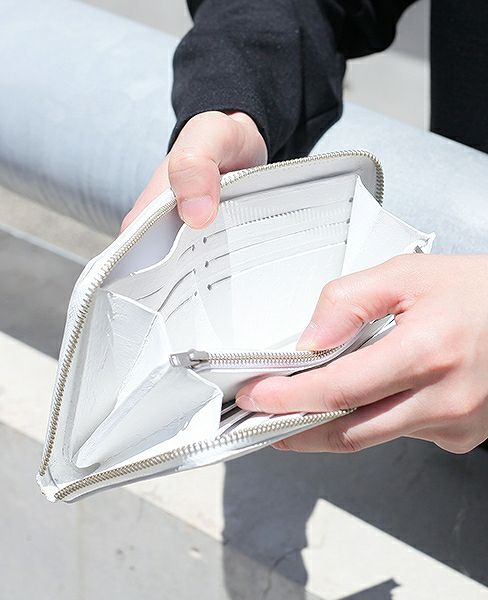 KAGARI YUSUKE.ジップウォレット[mw-09-wh]