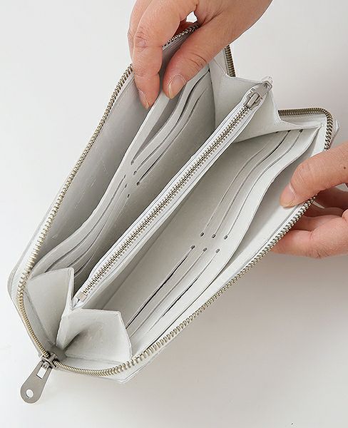 KAGARI YUSUKE.ジップウォレット[mw-09-wh]