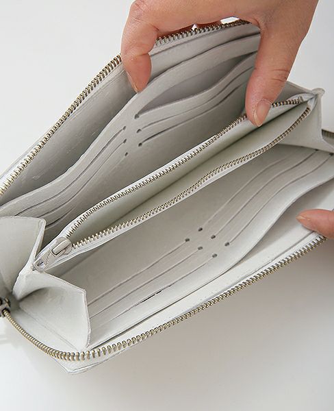 KAGARI YUSUKE.ジップウォレット[mw-09-wh]