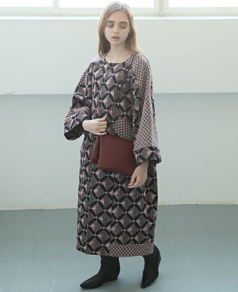 Building Block.ビルディングブロック.Fold Messenger in Wine[38/A.WINE]