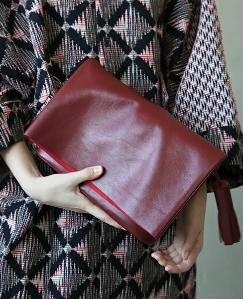 Building Block.ビルディングブロック.Fold Messenger in Wine[38/A.WINE]