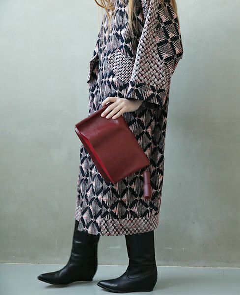 Building Block.ビルディングブロック.Fold Messenger in Wine[38/A.WINE]