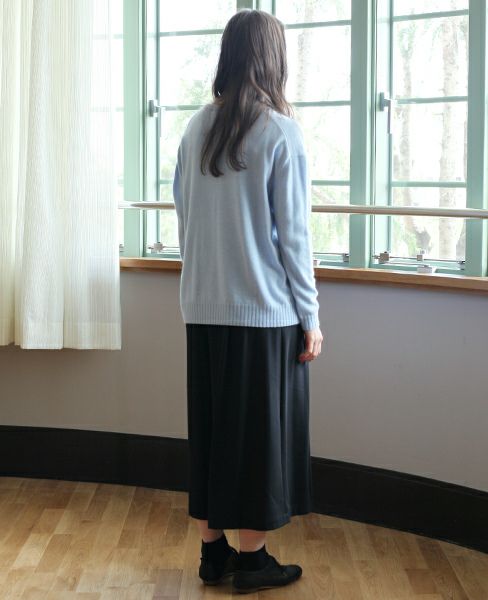 SI-HIRAI.CREW NECK WIDE [CHAW17-302WD]