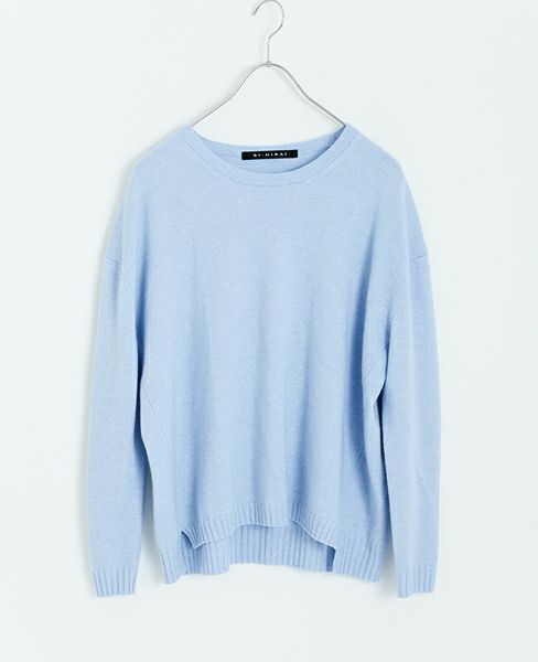 SI-HIRAI.CREW NECK WIDE [CHAW17-302WD]