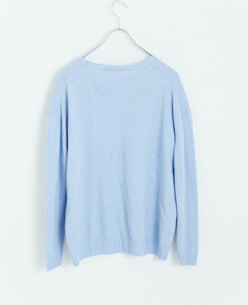 SI-HIRAI.CREW NECK WIDE [CHAW17-302WD]