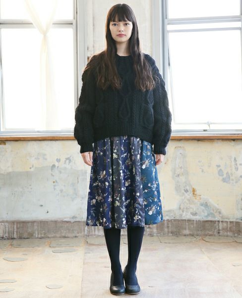 JUN OKAMOTO.アイルランドの馬の蹄みたいなニット