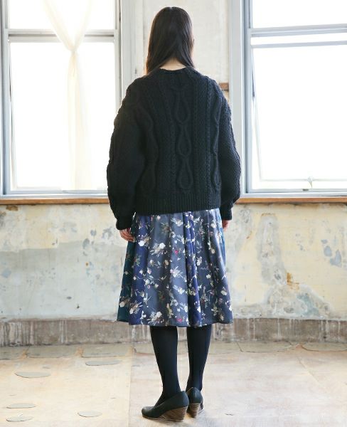 JUN OKAMOTO.アイルランドの馬の蹄みたいなニット