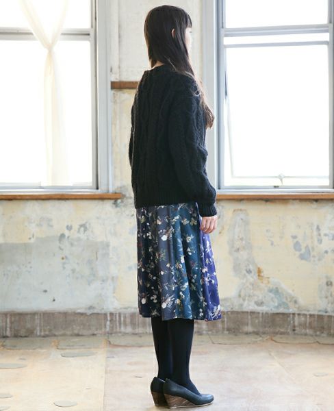 JUN OKAMOTO.アイルランドの馬の蹄みたいなニット