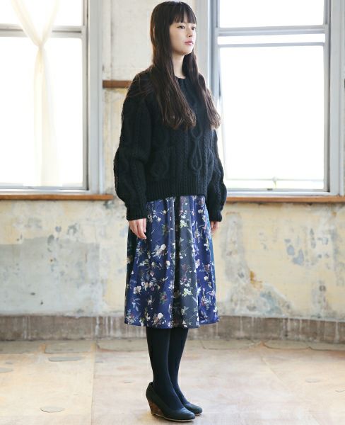 JUN OKAMOTO.アイルランドの馬の蹄みたいなニット