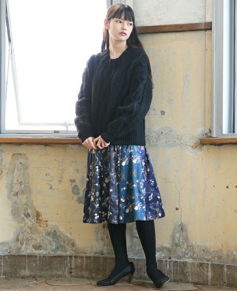 JUN OKAMOTO.アイルランドの馬の蹄みたいなニット