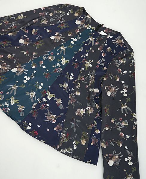 JUN OKAMOTO.小さなブーケで出来たお気に入りのブラウス