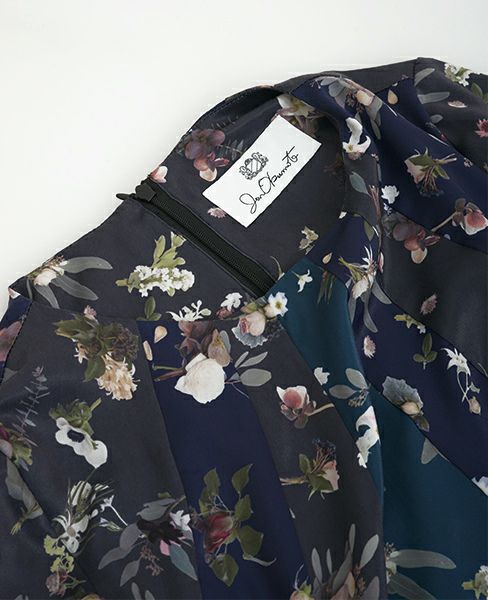 JUN OKAMOTO.小さなブーケで出来たお気に入りのブラウス