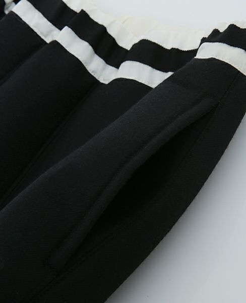 SWANLAKE.ボンディングチューリップスカート[SK-1006/BLACK]