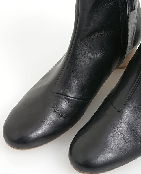 _Fot.フォート.wood heel boots 35_circle〇