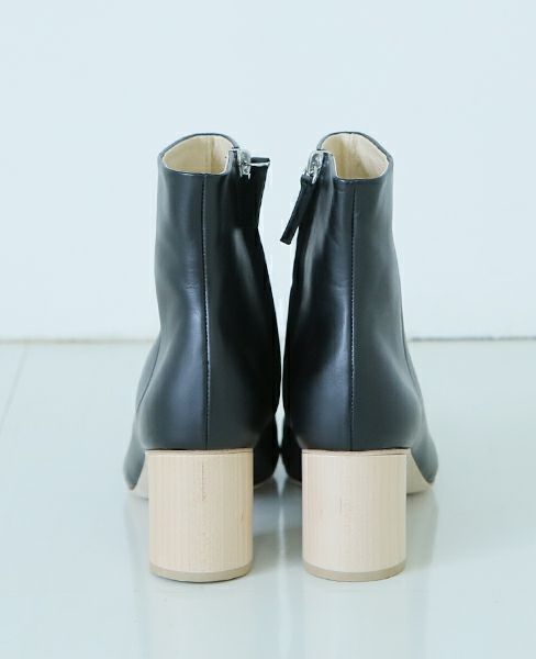 _Fot.フォート.wood heel boots 65_circle〇