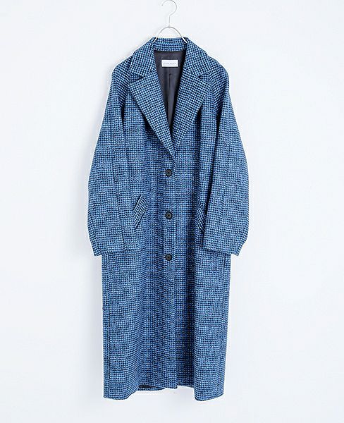 christian wijnants.CADIZ [3743 PIED DE POULE BLUE]