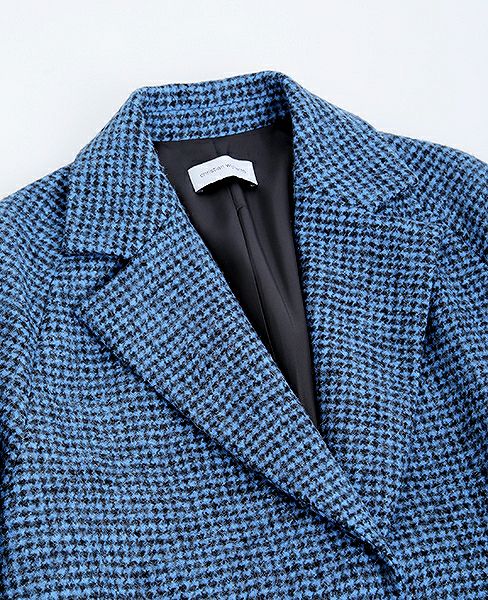 christian wijnants.CADIZ [3743 PIED DE POULE BLUE]