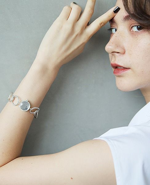 nejicommu .ネジコミュ.CONNECT CHAIN WATCH [SILVER]_