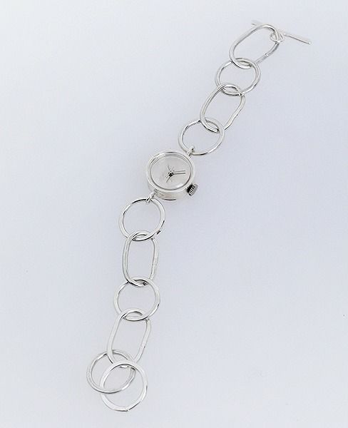 nejicommu .ネジコミュ.CONNECT CHAIN WATCH [SILVER]_