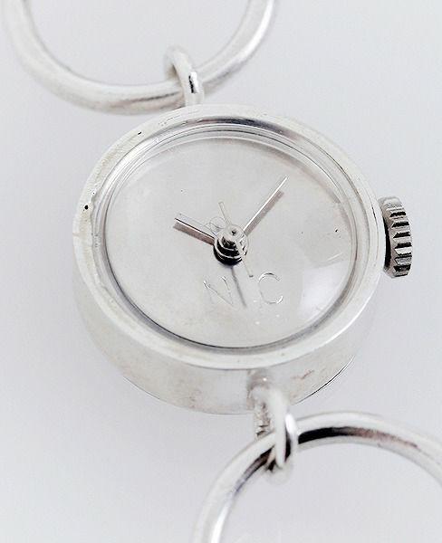 nejicommu .ネジコミュ.CONNECT CHAIN WATCH [SILVER]_